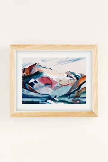 Kelly Peters Snowmass Peak Art Print | Urban Outfitters (US and RoW)