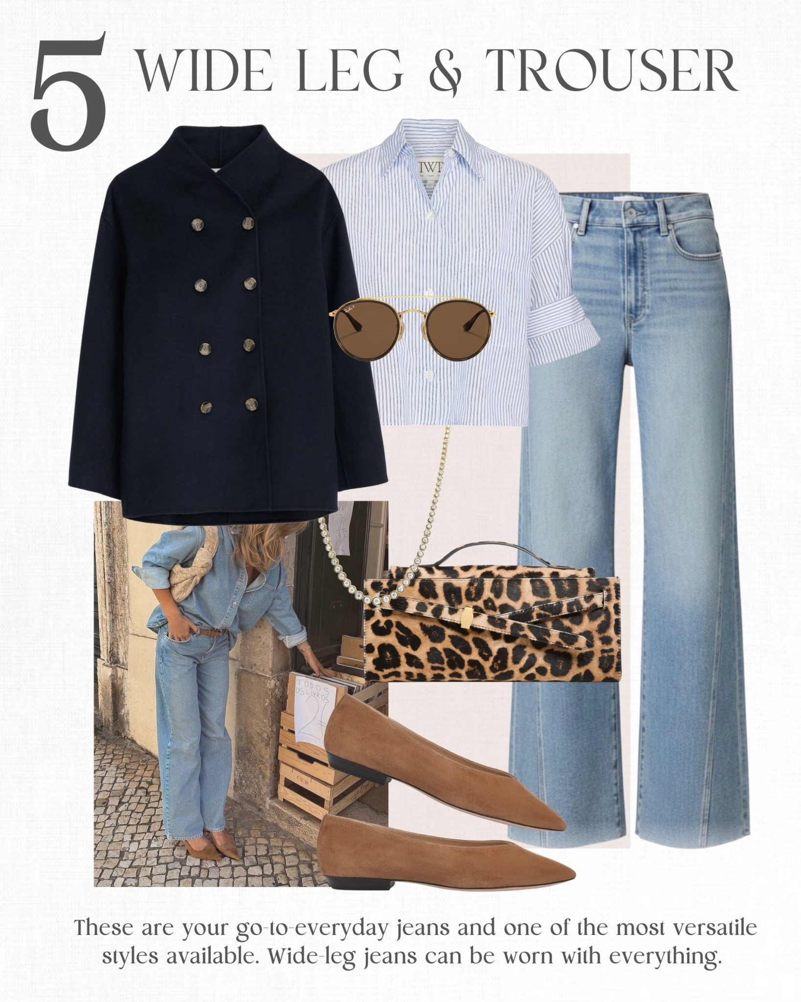 The wide leg jean is one of the most versatile styles available! I highly recommend these!

#LTKootd #LTKOver40 #LTKPetite