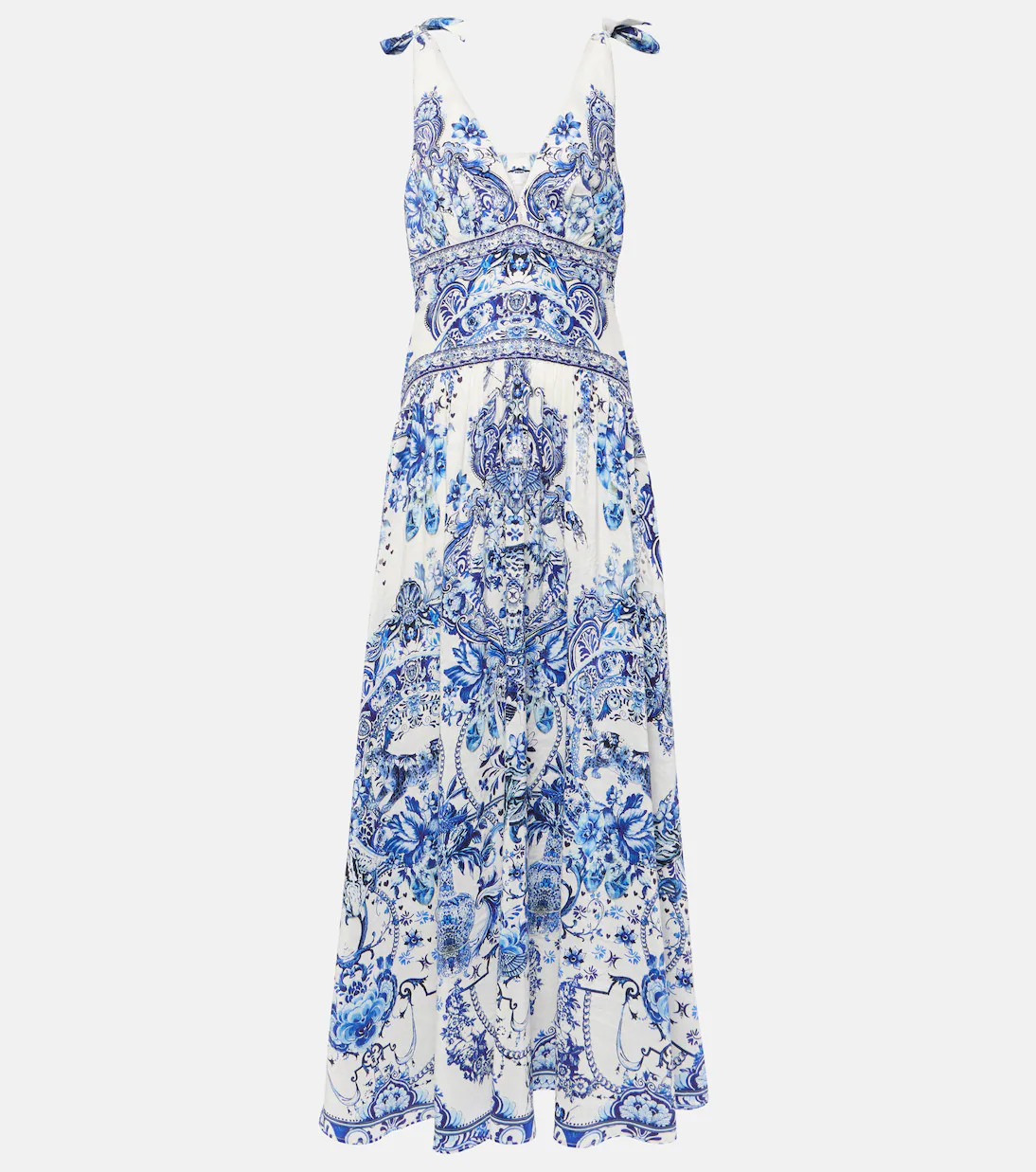 Glaze and Graze linen and silk maxi dress | Mytheresa (DACH)