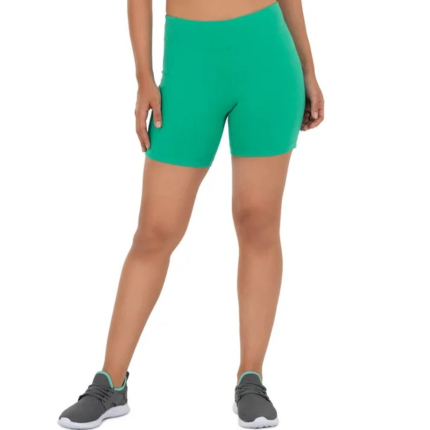 Athletic Works Women's Core Active Dri-Works Bike Shorts - Walmart.com | Walmart (US)