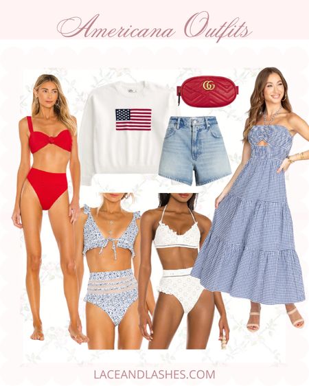 Americana outfits 
4th of July outfits
American flag sweater 
Gingham summer dress 

#LTKFindsUnder50 #LTKFindsUnder100 #LTKSaleAlert