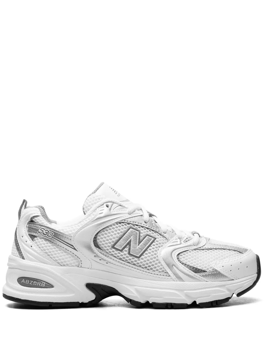"New Balance 530 ""White Silver Metallic"" sneakers" | Farfetch Global
