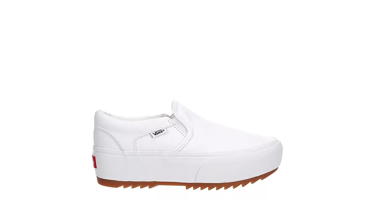 Vans Womens Asher Platform Sneaker - White | Rack Room Shoes