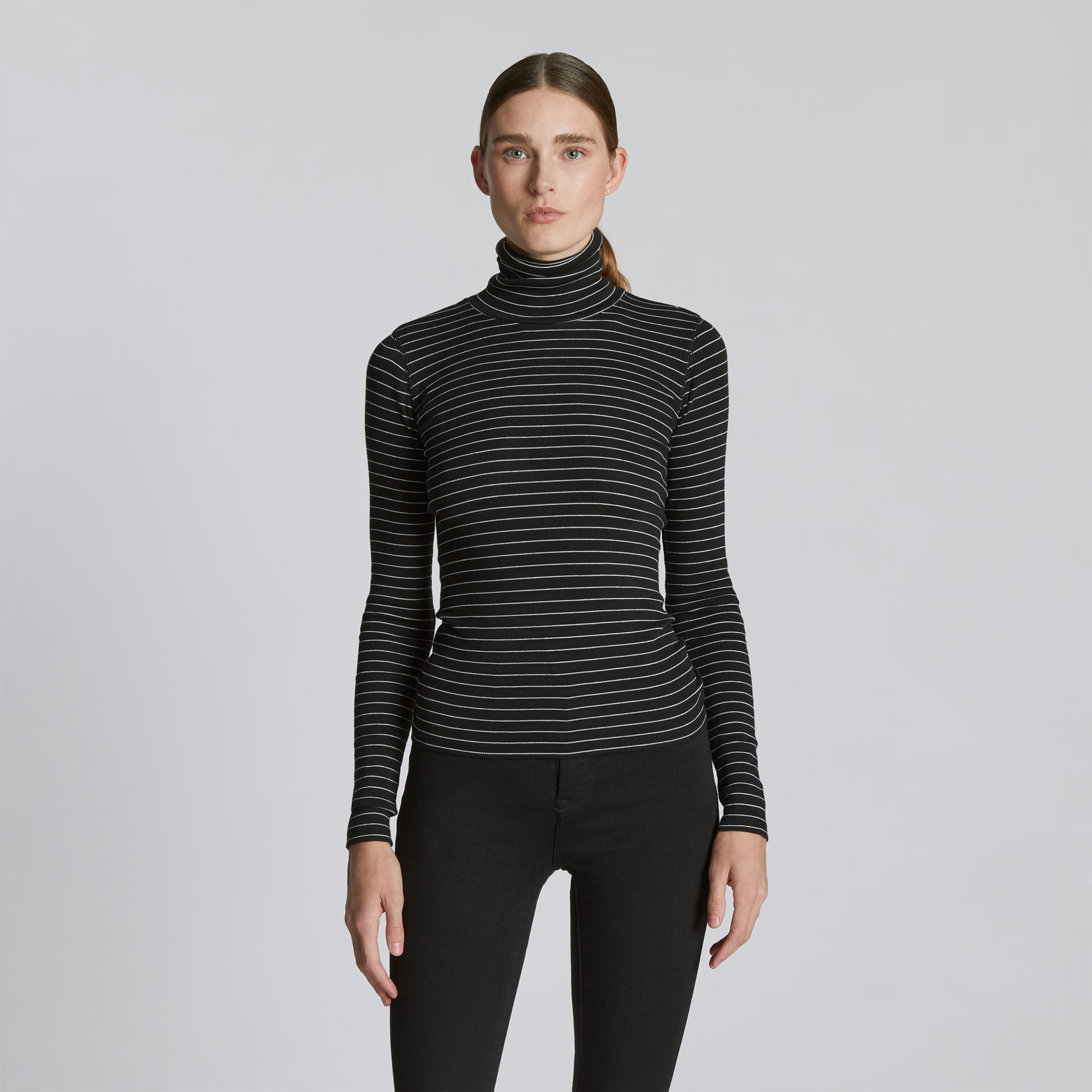 The Pima Micro-Rib Turtleneck | Everlane