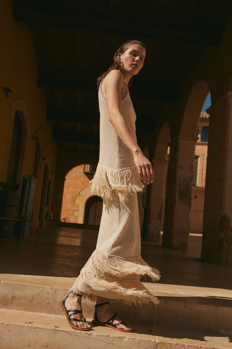 Fringe-trimmed Skirt | H&M (US + CA)