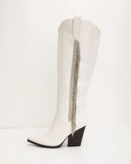 Bellatrix Rhinestone Fringe Western Boots | VICI