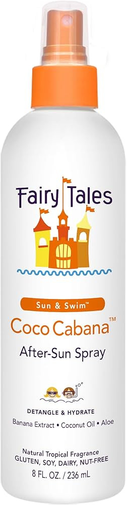 Fairy Tales Sun & Swim Leave-In Conditioner Spray for Kids - Pre Swim & After Swim Hair Protectio... | Amazon (US)