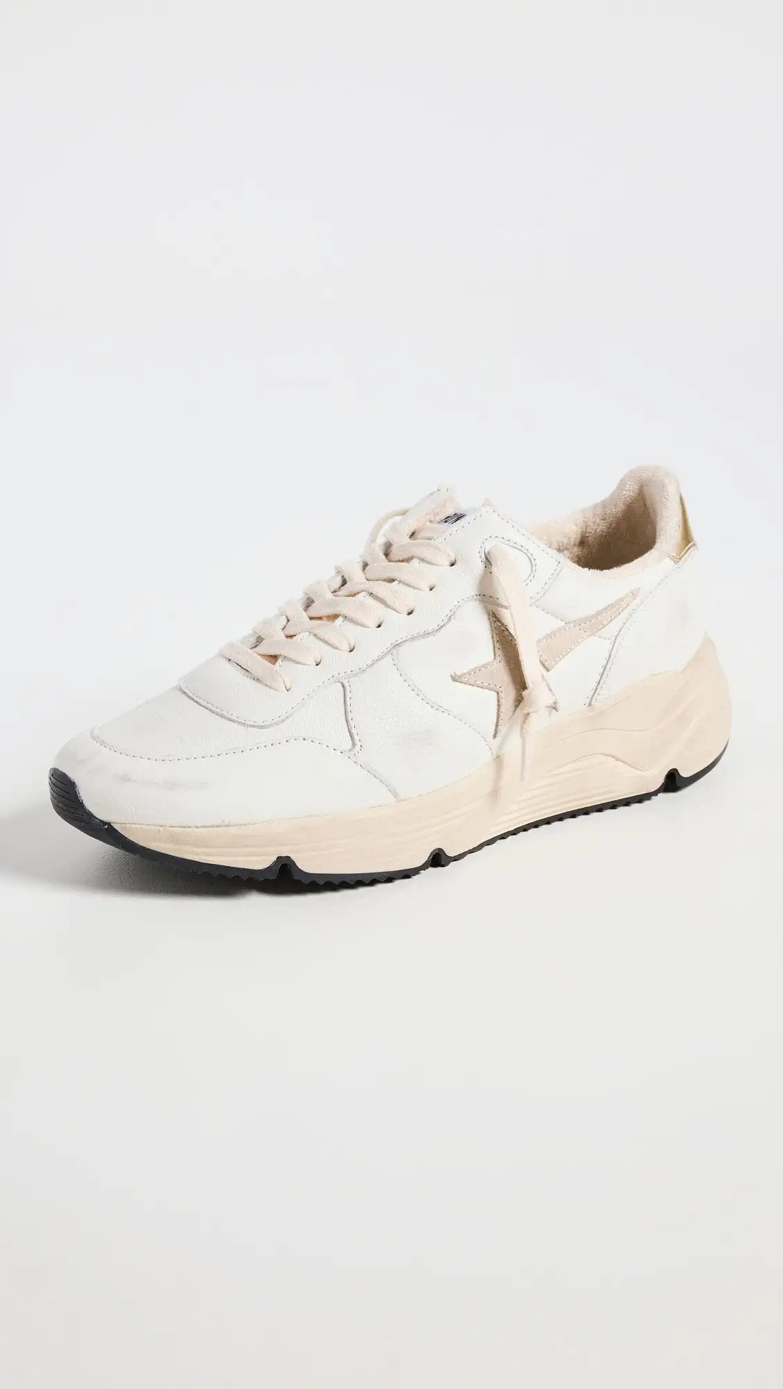 Golden Goose Running Sole Nappa Upper Nylon Tongue Suede Star Mirror Heel Tab Sneakers | Shopbop | Shopbop