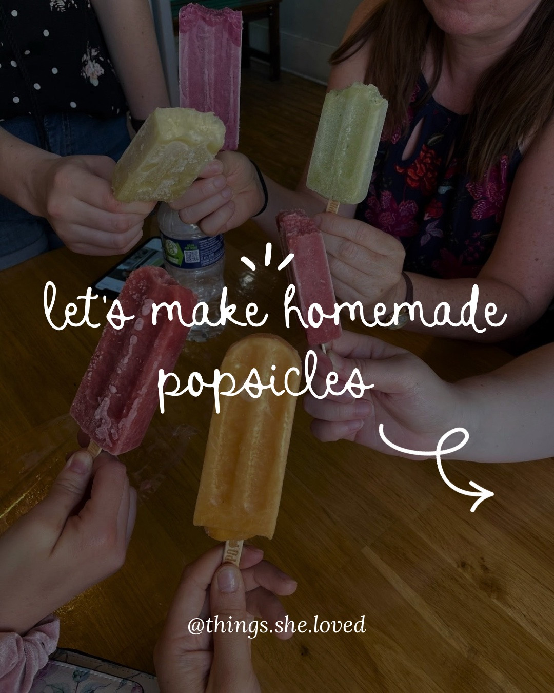 There’s something about a homemade popsicle that a store-bought one just can’t touch.

Maybe it’s the sticky hands. Maybe it’s watching a kid’s whole face light up over something this simple. Either way, popsicle making has become one of our favorite slow-summer-afternoon things — and it’s ridiculously easy to pull off.

Swipe for the molds, blender, and little extras that make this whole process easier — and a few more flavor ideas to try this week.

#summerwithkids #simplesummer #homemaking #homemakers

#LTKmomlife #LTKSeasonal #LTKHome