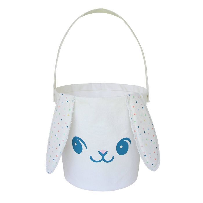 Soft Canvas Easter Basket Character Bunny - Spritz™ | Target