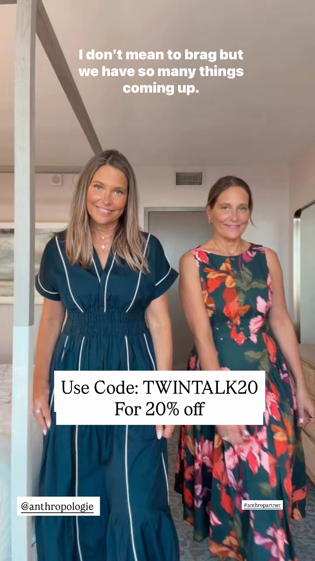 We have so many great picks for all your Spring occasions and they are all 20% off now with code: TWINTALK20 

@Anthropologie 
#anthropartner



#LTKSeasonal #LTKOver40