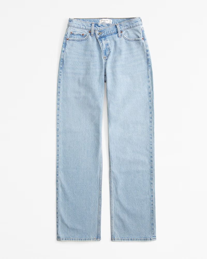 Women's Low Rise Baggy Jean | Women's New Arrivals | Abercrombie.com | Abercrombie & Fitch (US)