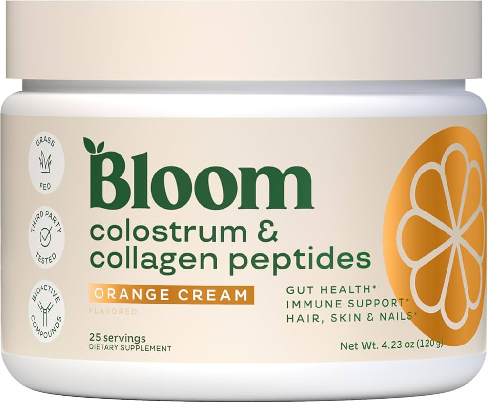 Bloom Nutrition Bovine Colostrum Powder for Gut Health, Immune Support, Hair Growth & Beauty Supp... | Amazon (US)