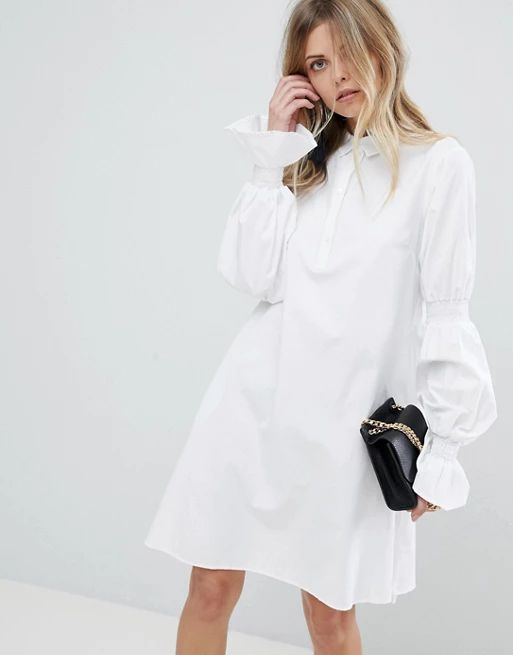 Y.A.S Shift Dress With Sleeve Detail | ASOS US