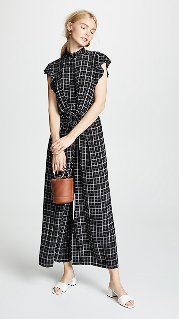 Plaid Jumpsuit | Shopbop