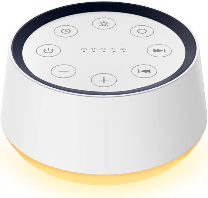 BrownNoise Sound Machine with 30 Soothing Sounds 12 Colors Night Light White Noise Machine for Ad... | Amazon (US)