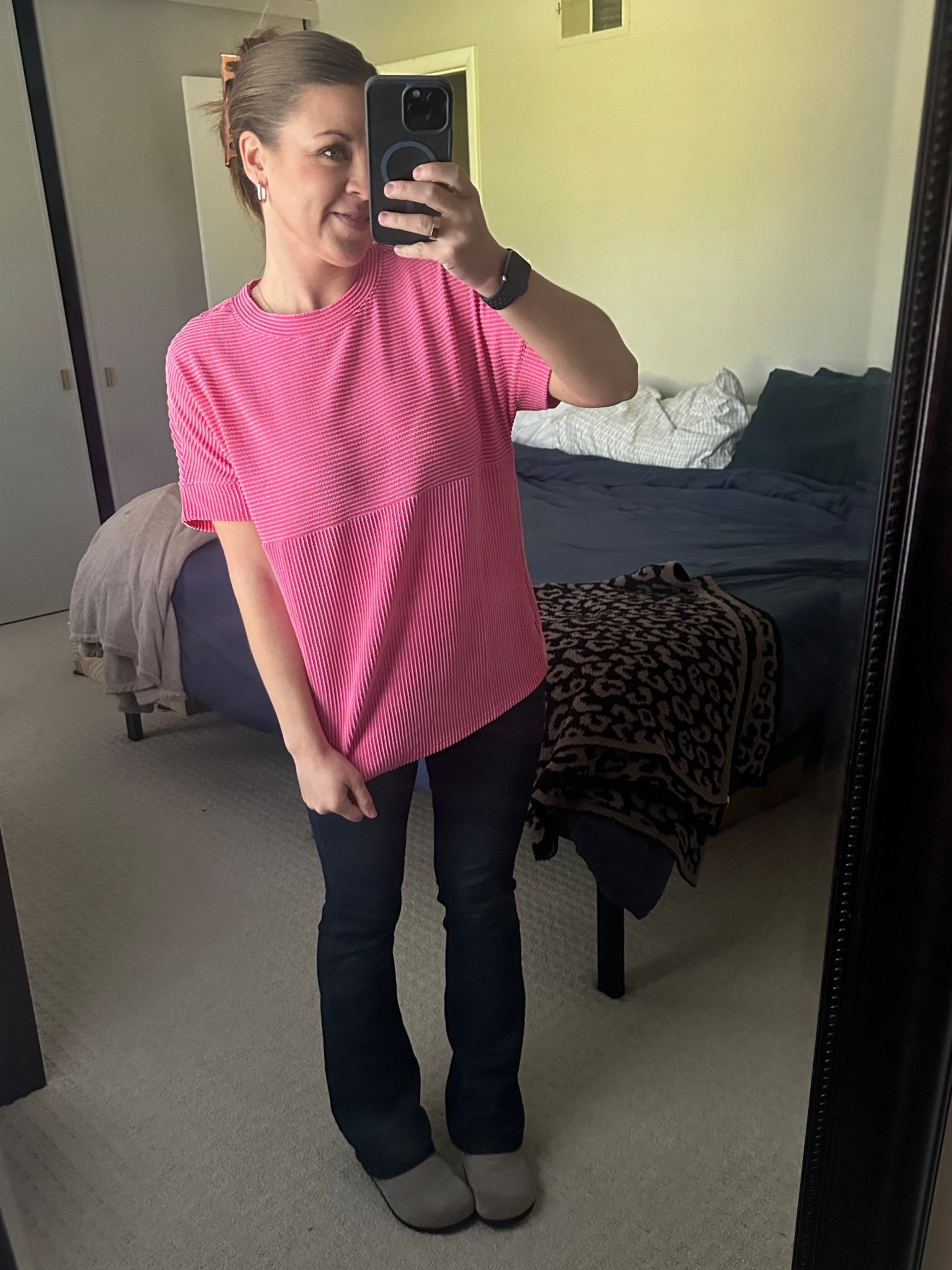 Loving this oversized pink shirt especially because I’m not usually an overly in your face Valentine’s Day girl so this is perfect for a Vday outfit. After Vday, such a great spring and summer shirt that goes with jeans, skirts, or shorts. 

#amazon #valentinesday #pinkshirt #springshirts #transitionalclothing

#LTKValentine #LTKPetite #LTKootd