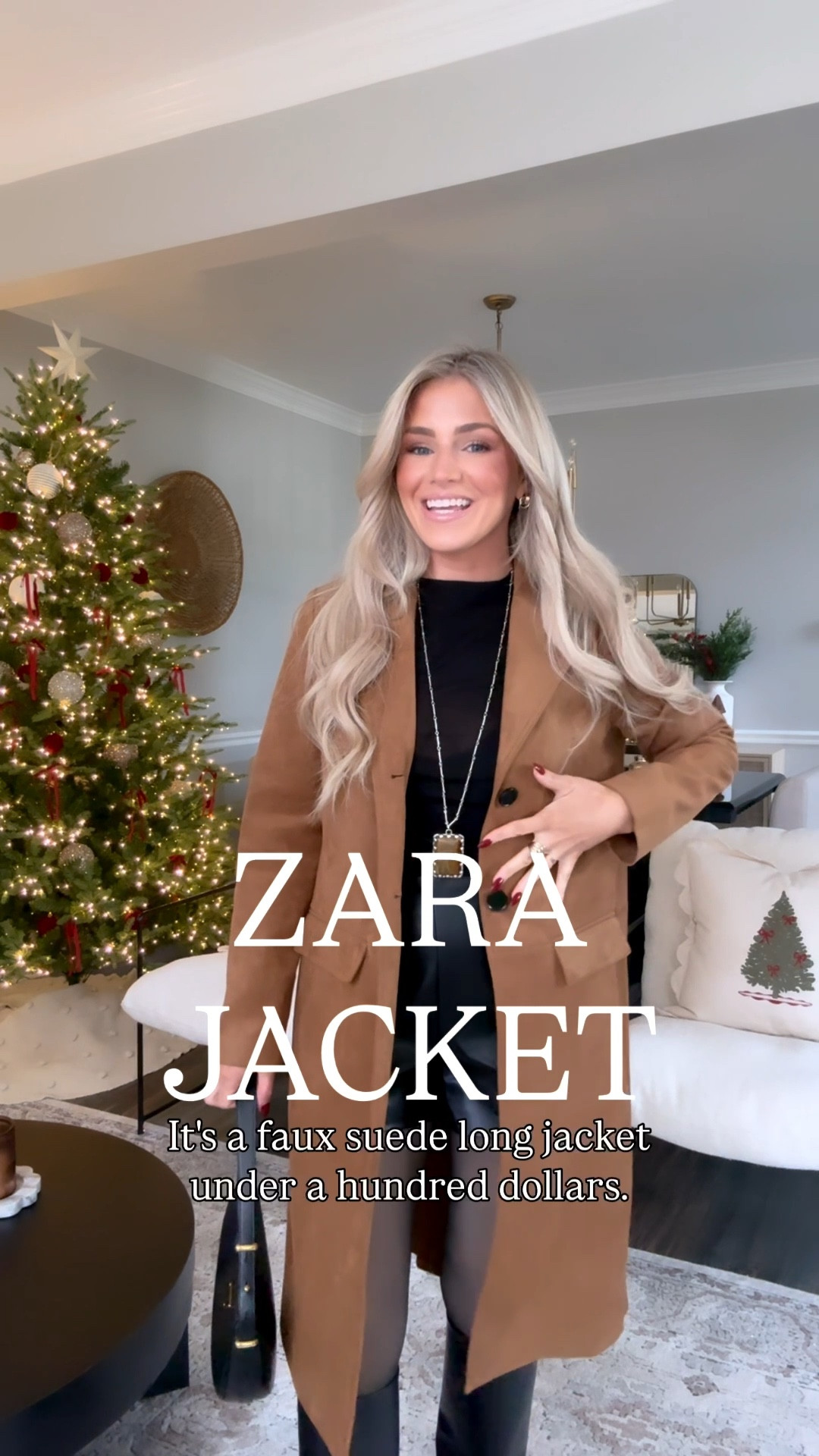Gorgeous Zara jacket! 

#LTKFindsUnder100 #LTKSeasonal #LTKStyleTip