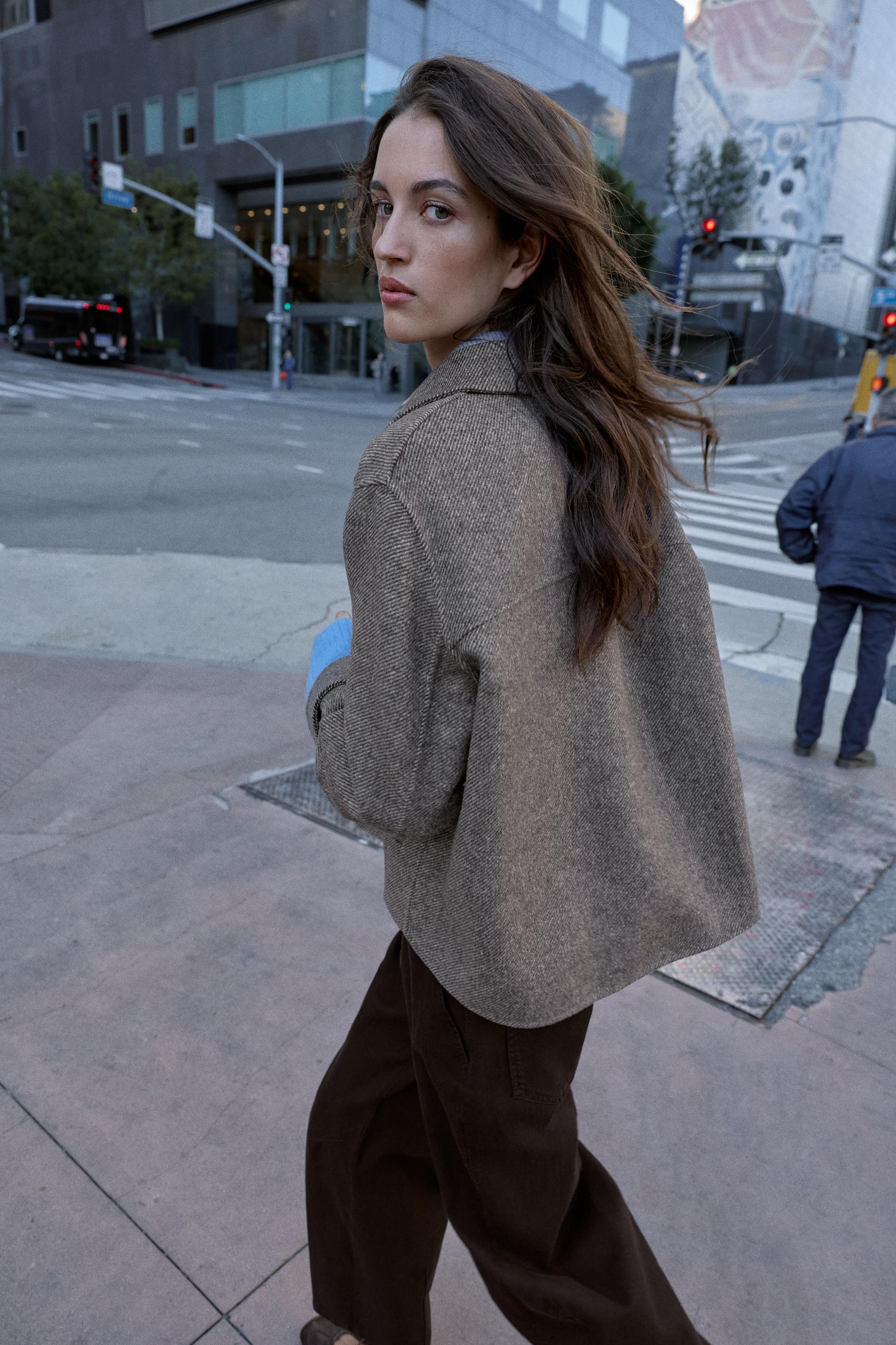 SHORT WOOL COAT | Zara US