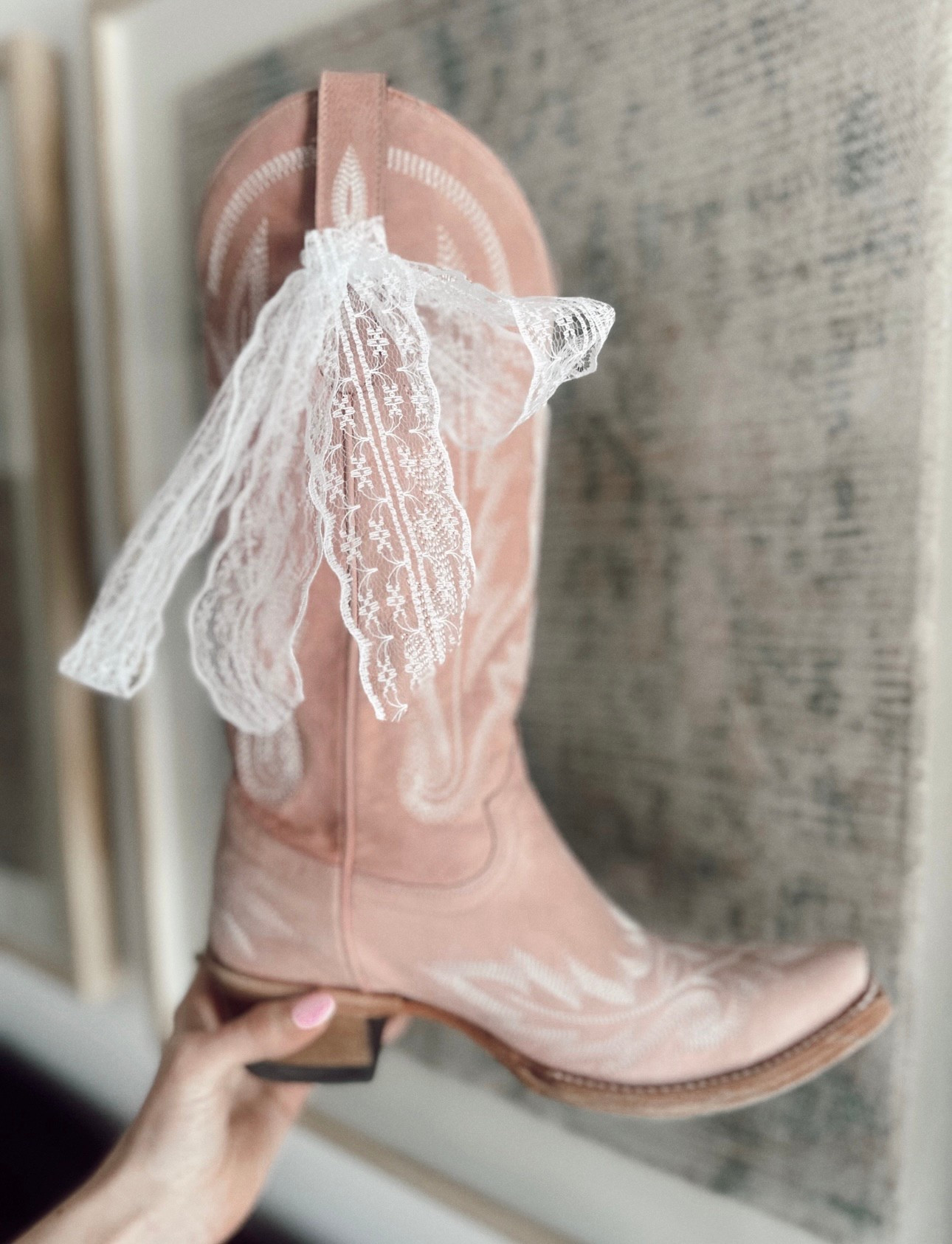 Adding a little lace string to boots is so fun + cute! I got mine from Amazon! 

Pink cowgirl, boots, pink boots, affordable, pink cowgirl, boots, boots under $100

#LTKStyleTip #LTKFestival #LTKShoeCrush