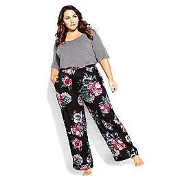 Aurora Sleep Pant - black | Avenue