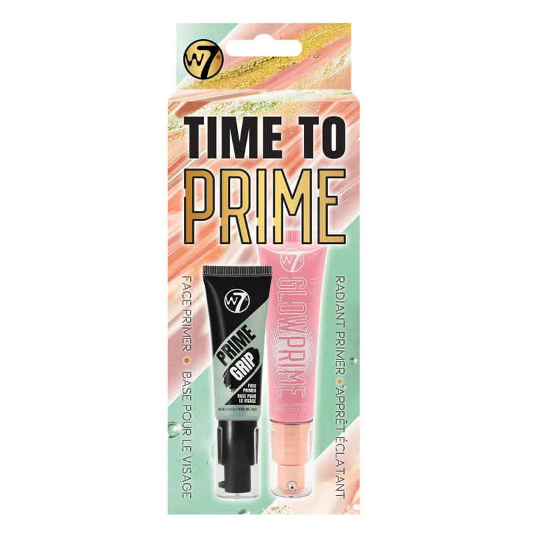 w7 Time to Prime - Dewy Primer and Grippy Primer Gel Texture | Walmart (US)