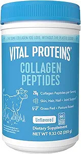 Vital Proteins Collagen Peptides Powder, Promotes Hair, Nail, Skin, Bone and Joint Health, Zero S... | Amazon (US)