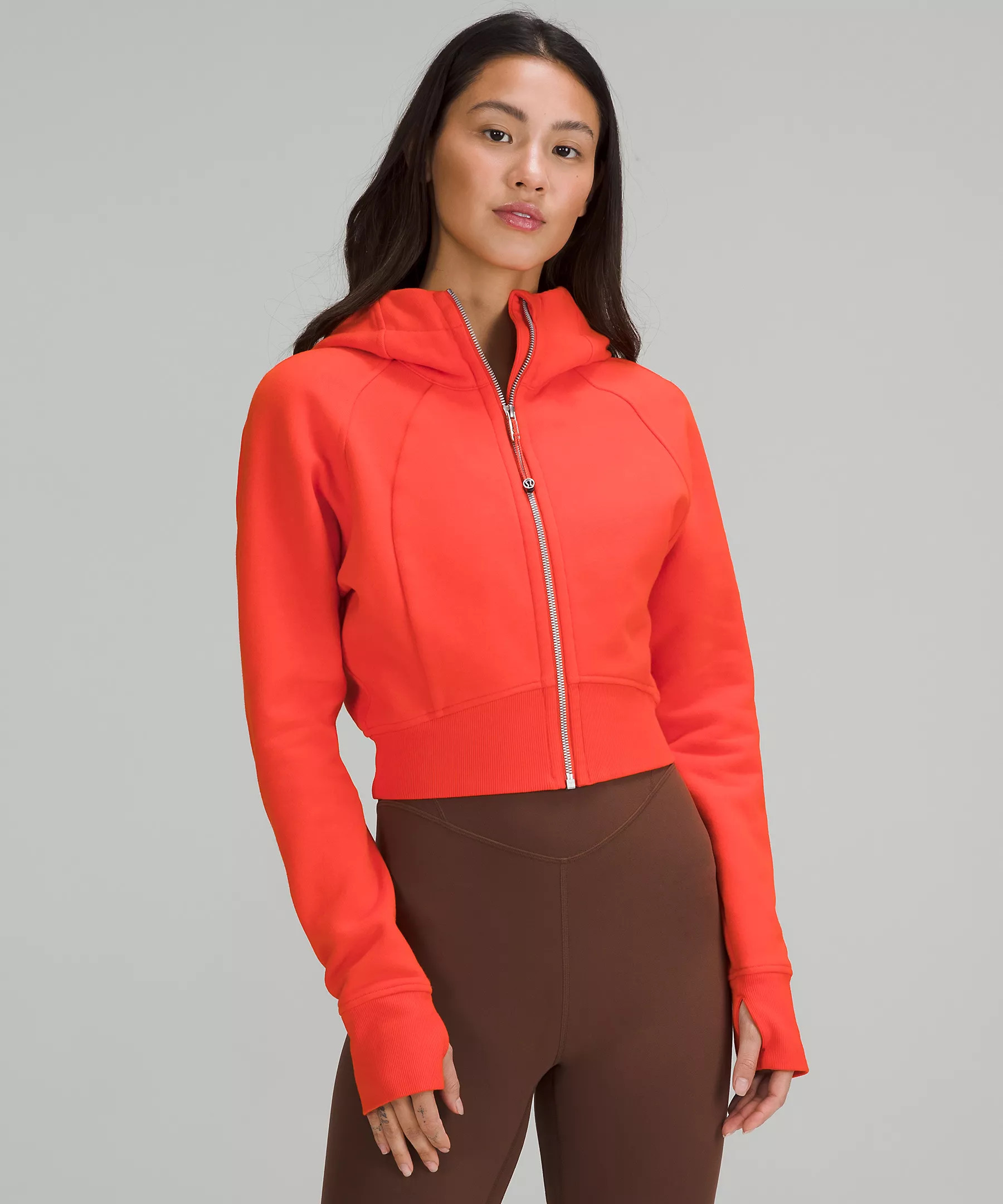 Scuba Full-Zip Cropped Hoodie | Women's Hoodies & Sweatshirts | lululemon | Lululemon (US)