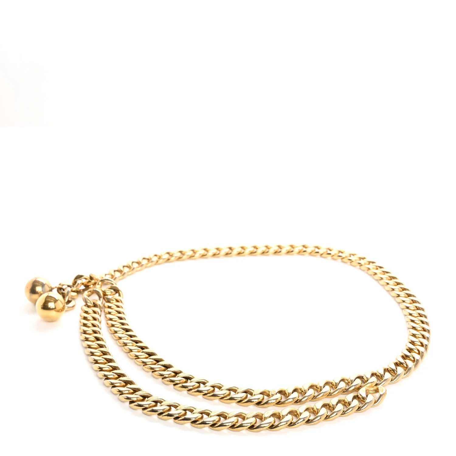 Gold Chain Link Belt | FASHIONPHILE (US)