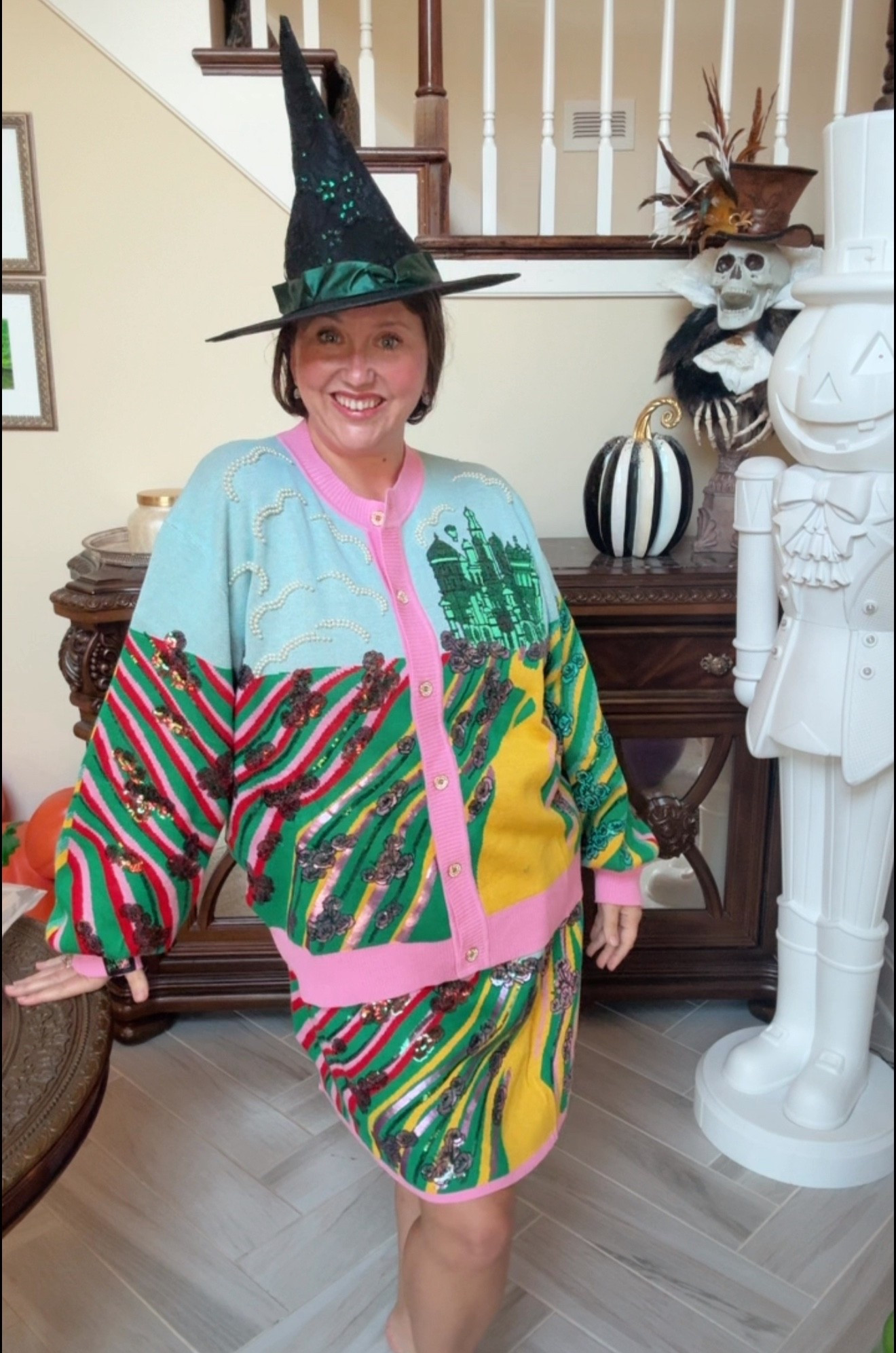 I could not be more excited for #WICKED 
What pieces did you snag from @queenofsparkles !? 

#livinglargeinlilly #wicked #yellowbrickroad #emeraldcity #qos 

#LTKHalloween #LTKMidsize #LTKSeasonal