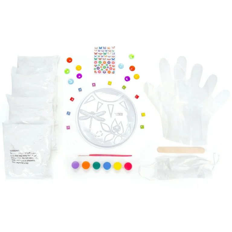 Made By Me Mix & Mold Stepping Stone Kit, Boys and Girls, Child, Ages 6+ | Walmart (US)