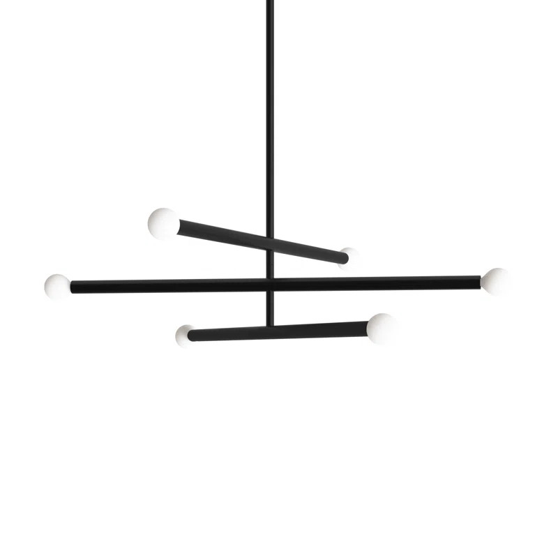 Jamir 6 - Light Dimmable Sputnik Modern Linear Chandelier | Wayfair North America