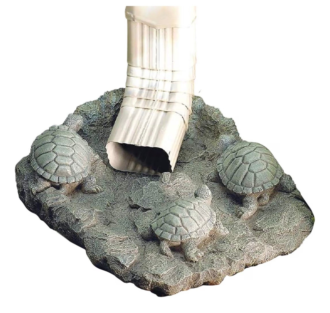 Such a cute and clever way when you have to work around a rain gutter. Turtle shelf for the garden

#LTKHome