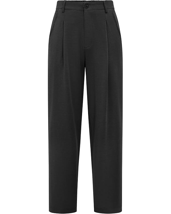 Arach&Cloz Women's Stretch Wrinkle-Free Comfort Ankle Work Pants 2025 | Amazon (US)