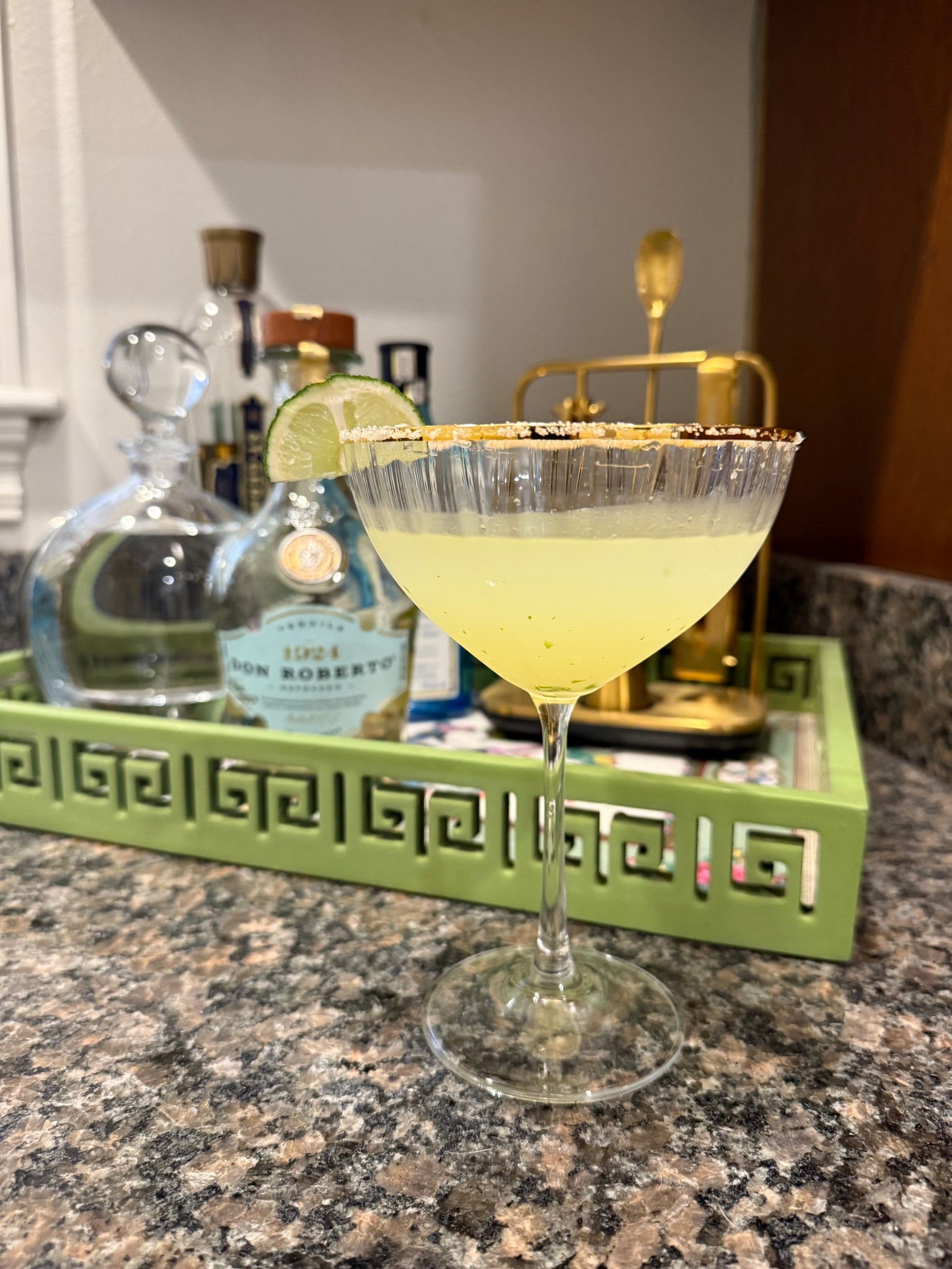 LOVE this set of coupe glasses ✨ they are perfect for a gorgeous cocktail hour at home. They look so beautiful on my bar set up! 

#LTKFindsUnder100 #LTKParties #LTKHome