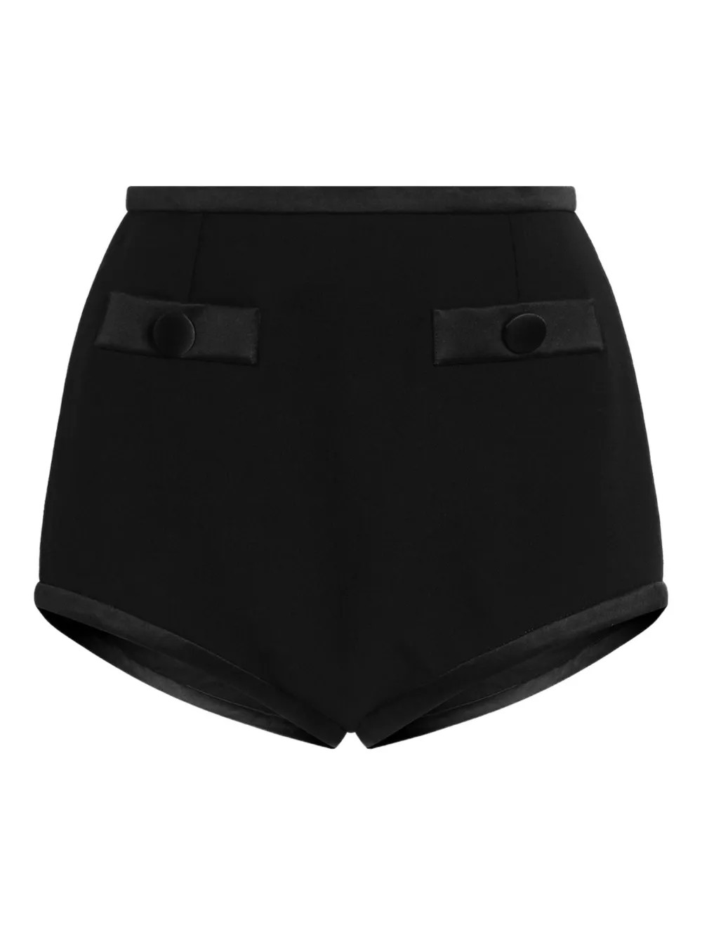 high-waisted mini shorts | Farfetch Global