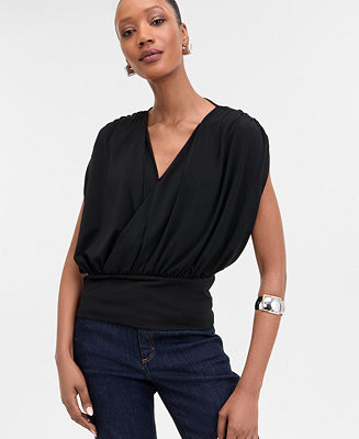 Women's Surplice V-Neck Top | Macy's