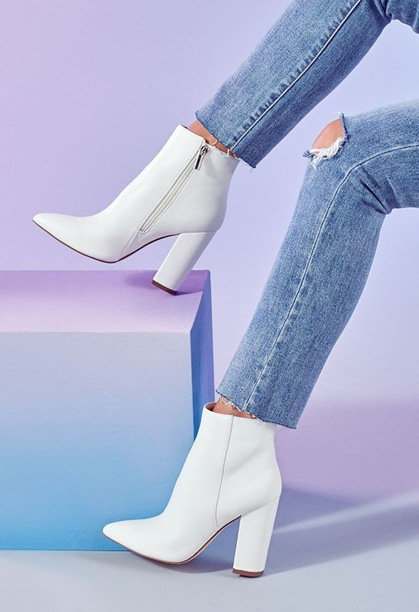 White Booties | JustFab
