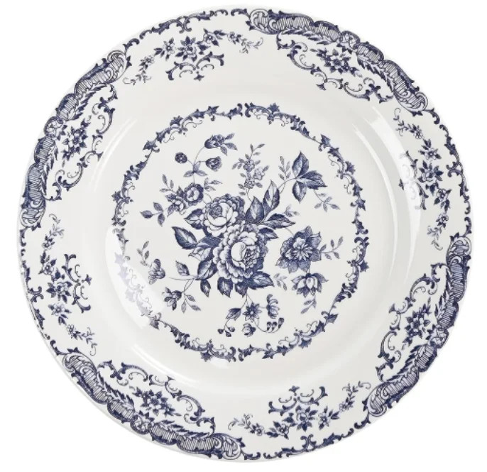 GNFGRGF Plates,Dinner Plates Set of 2, White Plates, Ceramic Kitchen Plates Microwave Safe Plates... | Walmart (US)