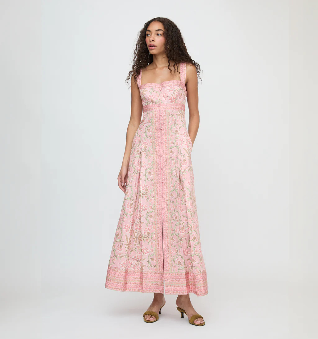 The Hope Dress - Daffodil Brocade | Hill House Home US