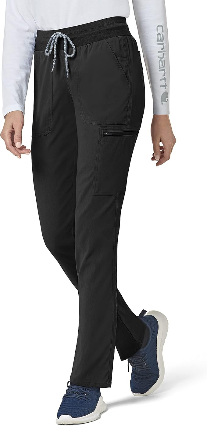 Carhartt Scrubs C52237 Women's Rugged Flex® Modern Fit Slim Leg Pant | Amazon (US)