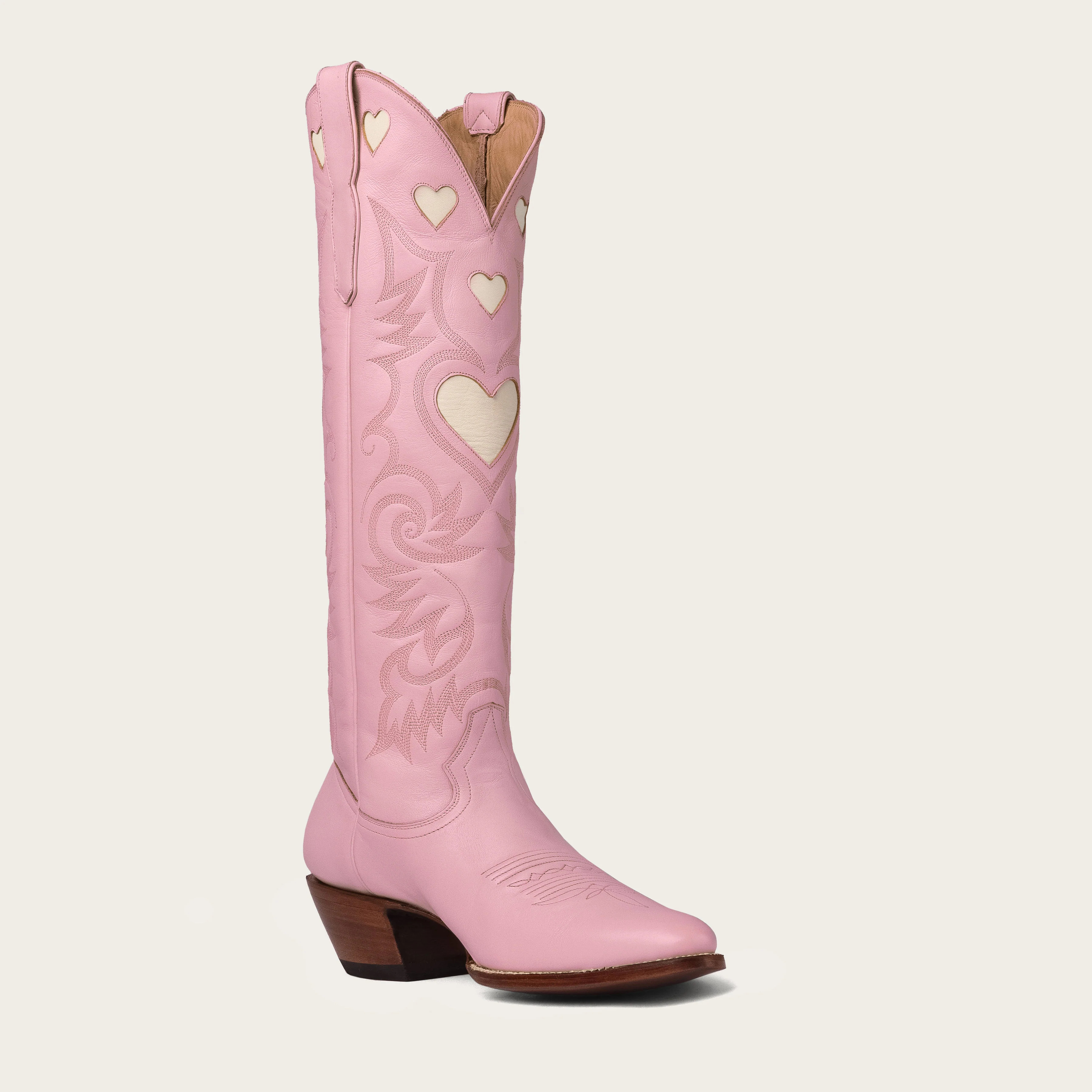 Pink & Bone Heart Boot | CITY Boots