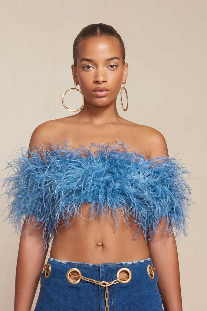 GOETZ TOP - RIVER BLUE | Cult Gaia - US