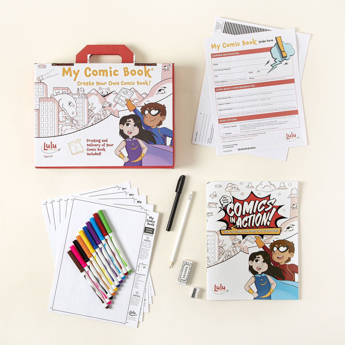 Create Your Own Comic Book Kit | UncommonGoods