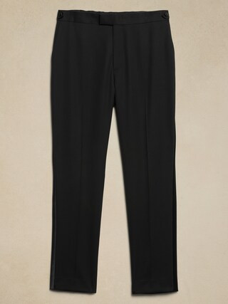 Tailored-Fit Luxe Tuxedo Suit Trouser | Banana Republic Factory