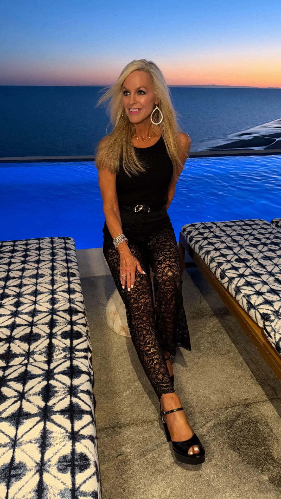 Romanticize your life! This outfit is the moment! I am 5’4”, 113 lbs and wearing size 2 in the lace pants (4/6 top & small belt). Shoes code: AMY15

#LTKootd #LTKTravel #LTKgrwm