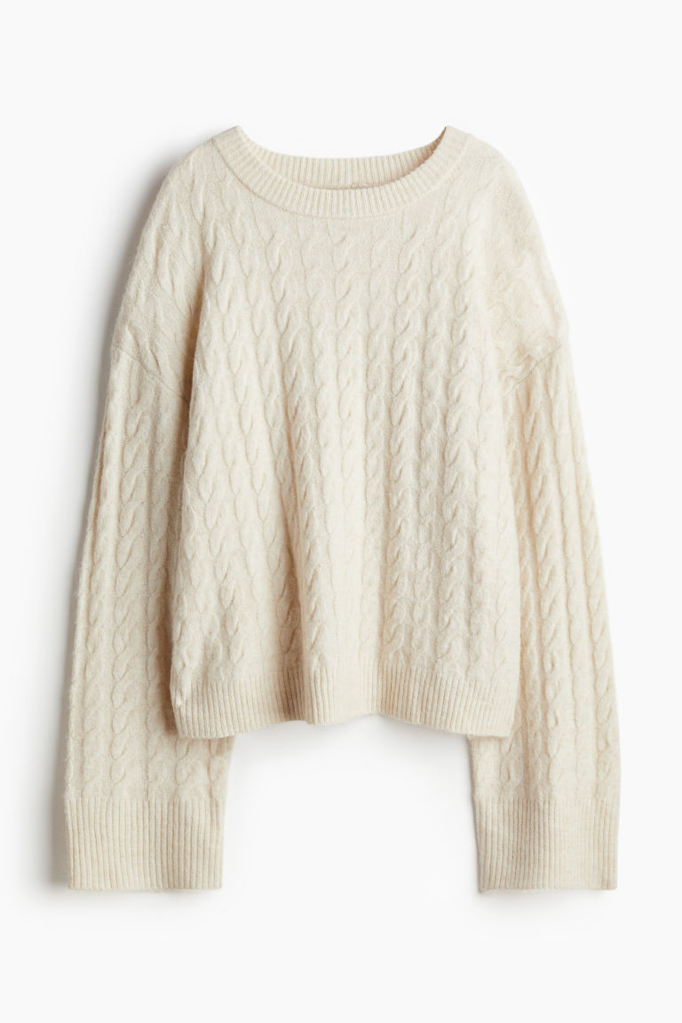 Cable-Knit Sweater | H&M (US + CA)