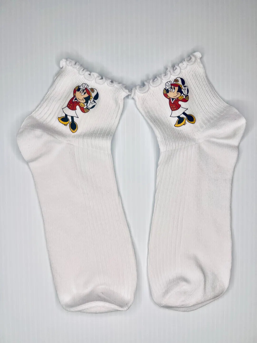 Captain Mouse Cruise Ruffle Socks | Etsy (US)