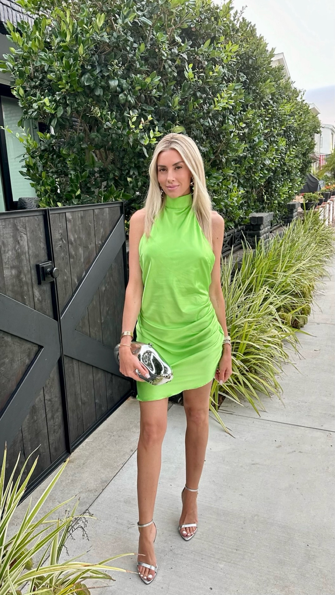 like green & silver moment 💚

my dress is still available in black! 

#LTKItBag #LTKShoeCrush #LTKStyleTip