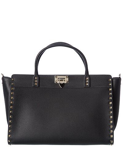 Valentino Rockstud Leather Tote | Gilt